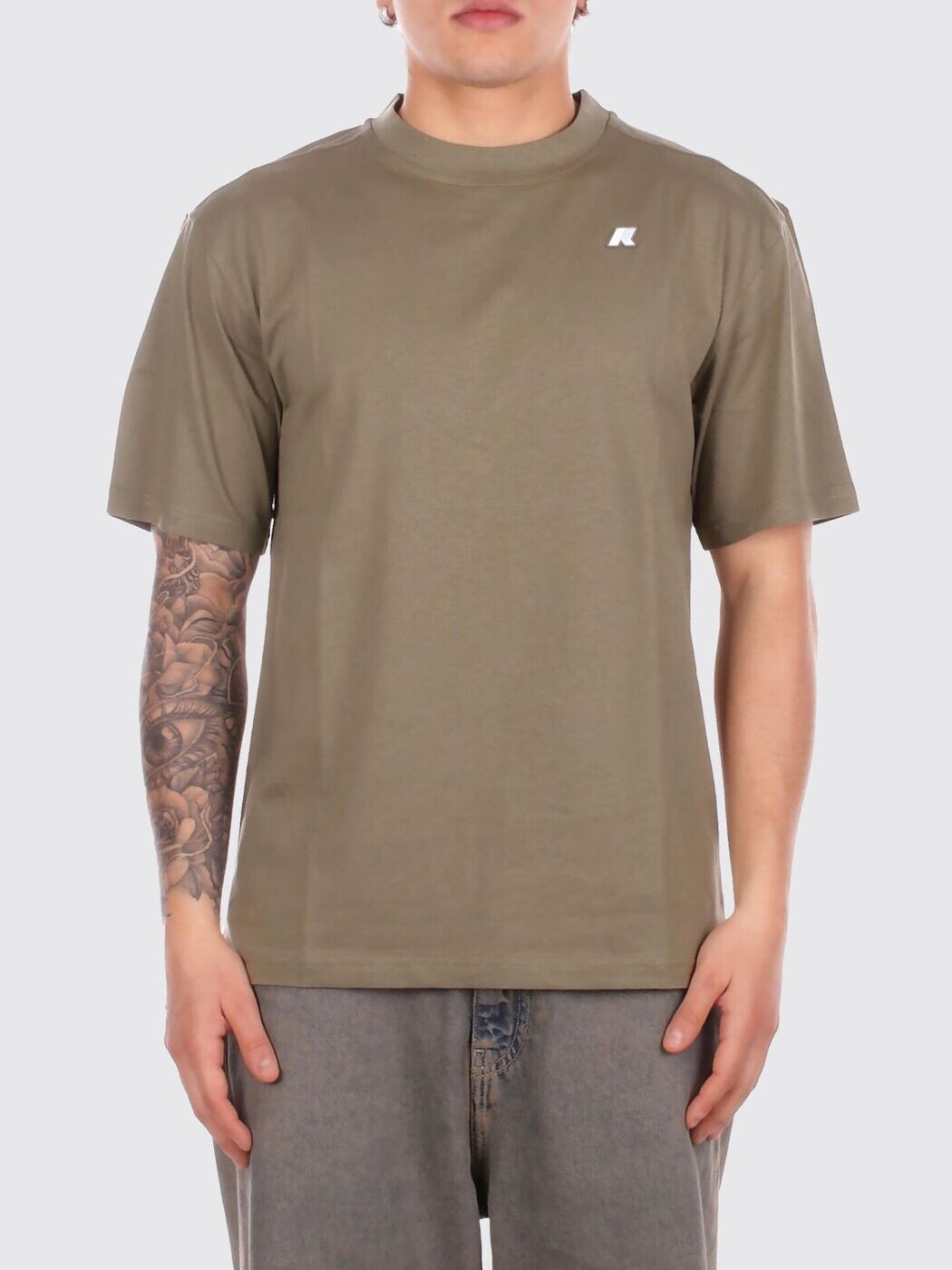 ケイウェイ K-WAY Tシャツ メンズ グリーン T-shirts K3136CW Green 関税 送料無料 2026SS gi|BRANDSHOP「il Tesoro」