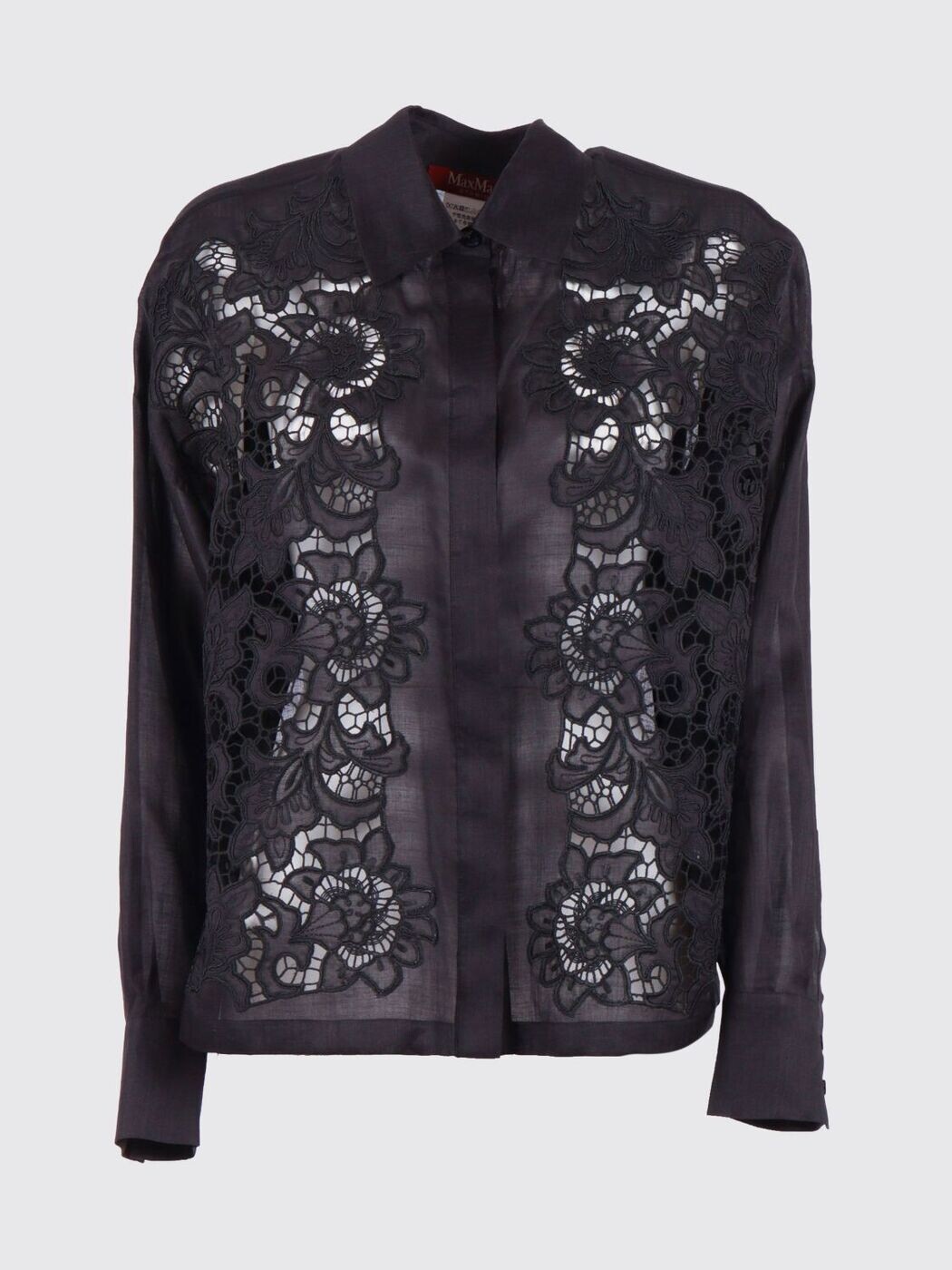 マックスマーラ ステュディオ MAX MARA STUDIO シャツ レディース ブラック Shirts 2616111012600 関税 送料無料 2026SS gi