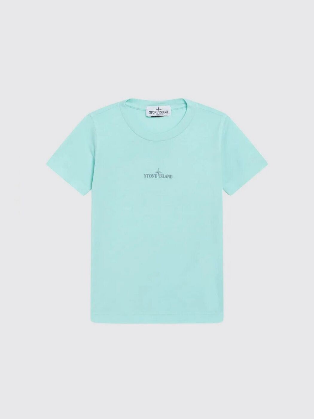 石ころ 島 STONE ISLAND JUNIOR ロング衣袂ティーシャツ ティーシャツ ボーイズ 青碧 Long sleeve t-shirts 2100009S0377 関税 貨物輸送無料 2026SS gi