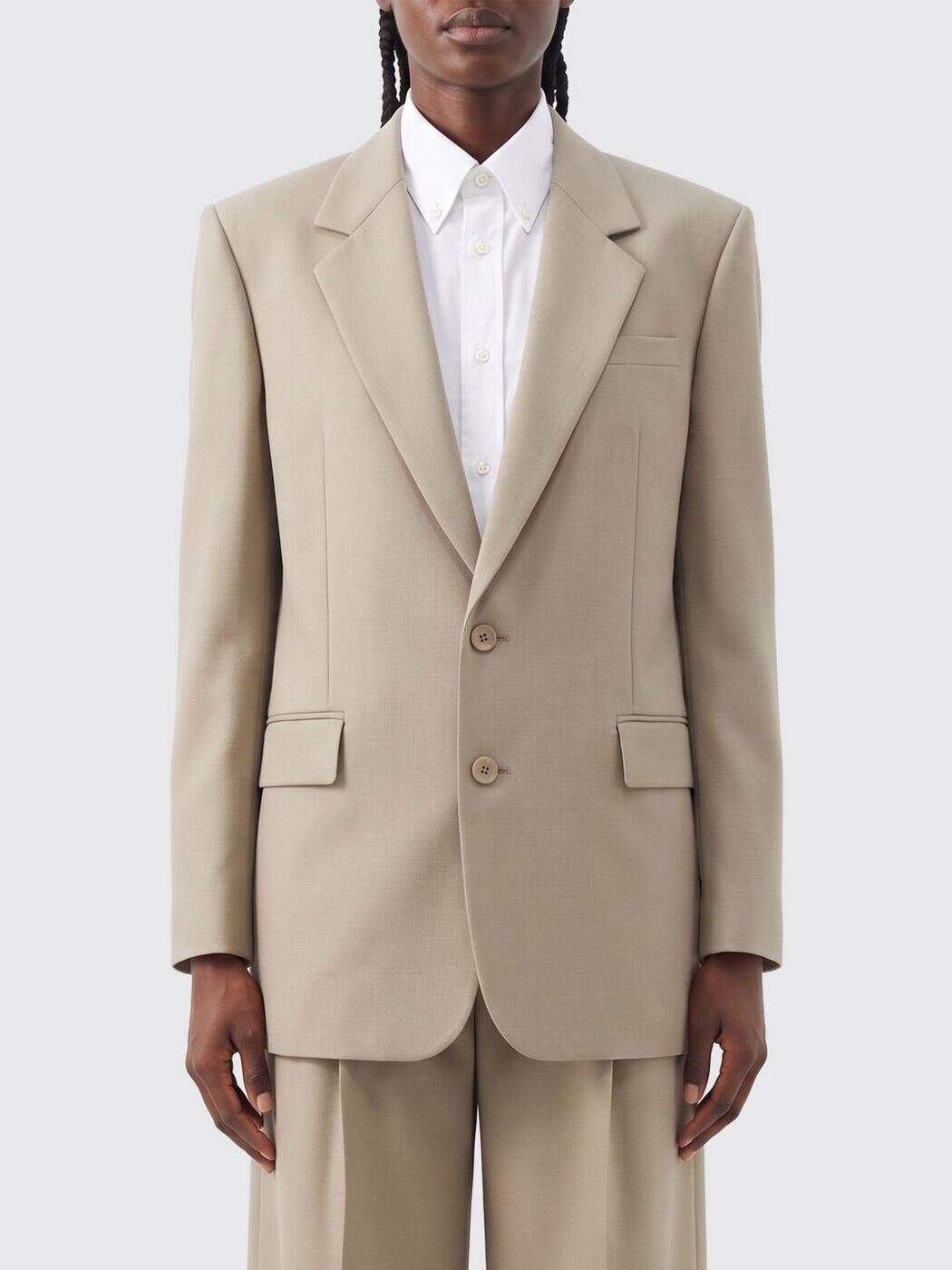 前日 サンローラン SAINT LAURENT PARIS 背広上衣 背広 上衣 レディース Suit Jackets 858458Y7K11 関税 貨物輸送無料 2026SS gi