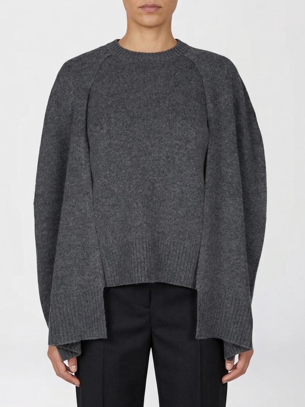 トーテム TOTEME スウェーター 編み物お召しもの レディース 薄墨色 Knitwear 261WRT0635YA0235083 関税 貨物輸送無料 2026SS gi