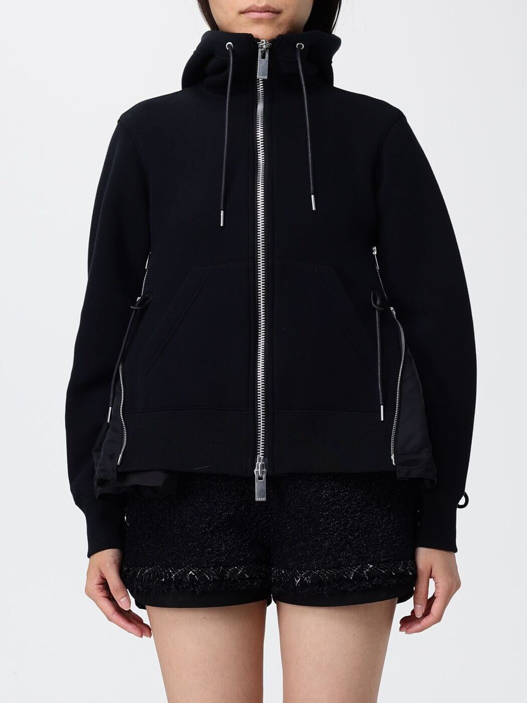 サカイ SACAI 調教師 レディース 黒いこと Sweatshirts SCW343 関税 貨物輸送無料 2026SS gi