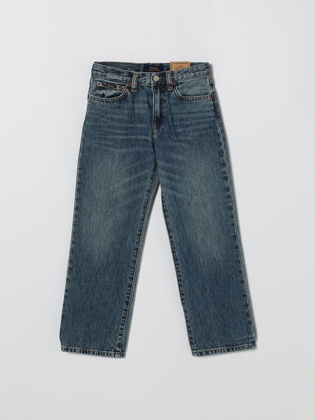 ポロ・ラルフローレン POLO RALPH LAUREN レギュラーフィットジーンズ ジーンズ ボーイズ 青色 Regular fit jeans 322917223 関税 貨物輸送無料 2026SS gi