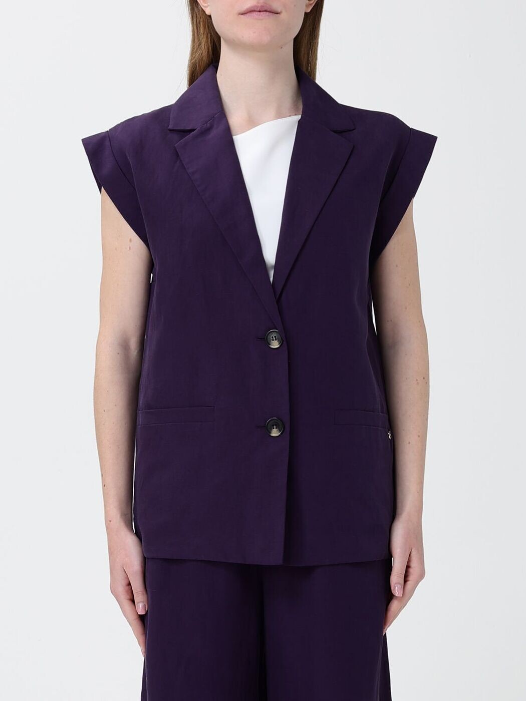 リュー ジョー LIU JO トレンチコート 厚地の外套 レディース パープル Coats and trench coats WA6369T4818 関税 貨物輸送無料 2026SS gi