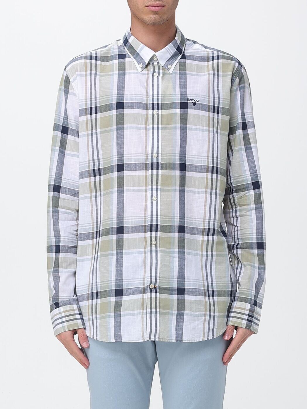 バブアー BARBOUR プルオーバー メンズ Shirts MSH5295 関税 貨物輸送無料 2026SS gi カジュアルシャツ-メンズファッション