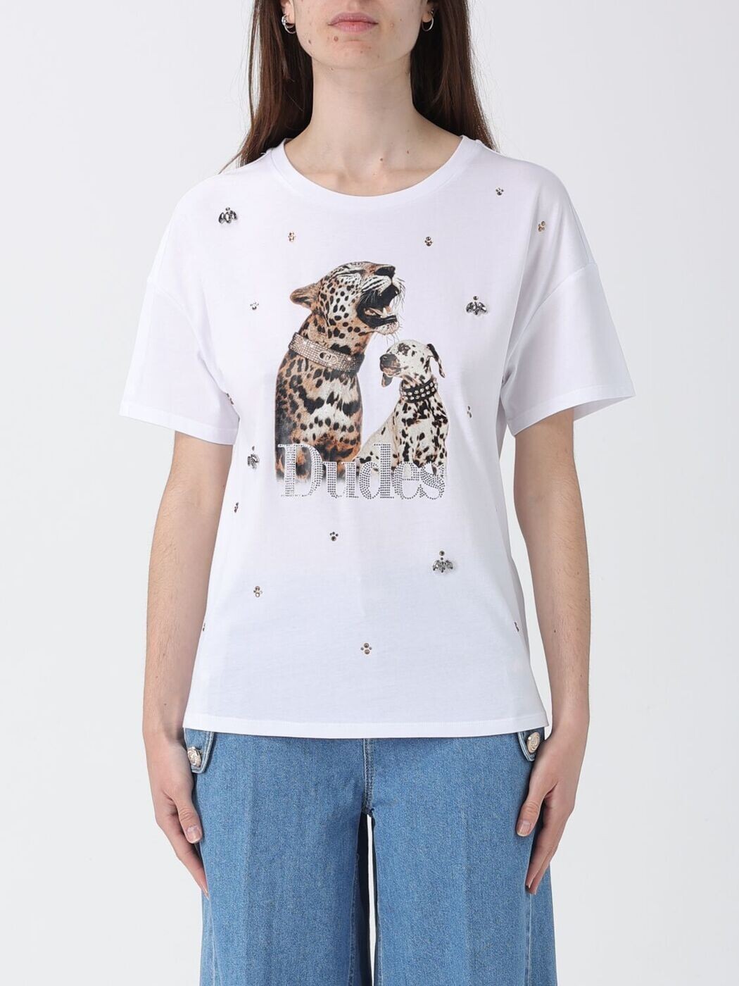 リュー ジョー LIU JO ポロシャツ Tシャツ レディース ホワイト T-shirts and polo shirts WA6331JS904 White 関税 送料無料 2026SS gi|BRANDSHOP「il Tesoro」