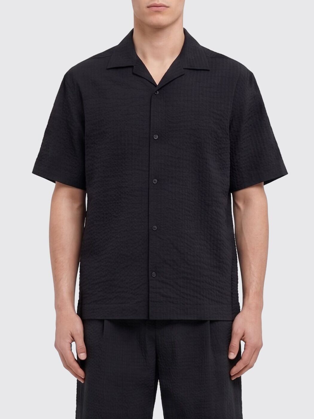 ボス BOSS シャツ メンズ ブラック Shirts 50561107 関税 送料無料 2026SS gi