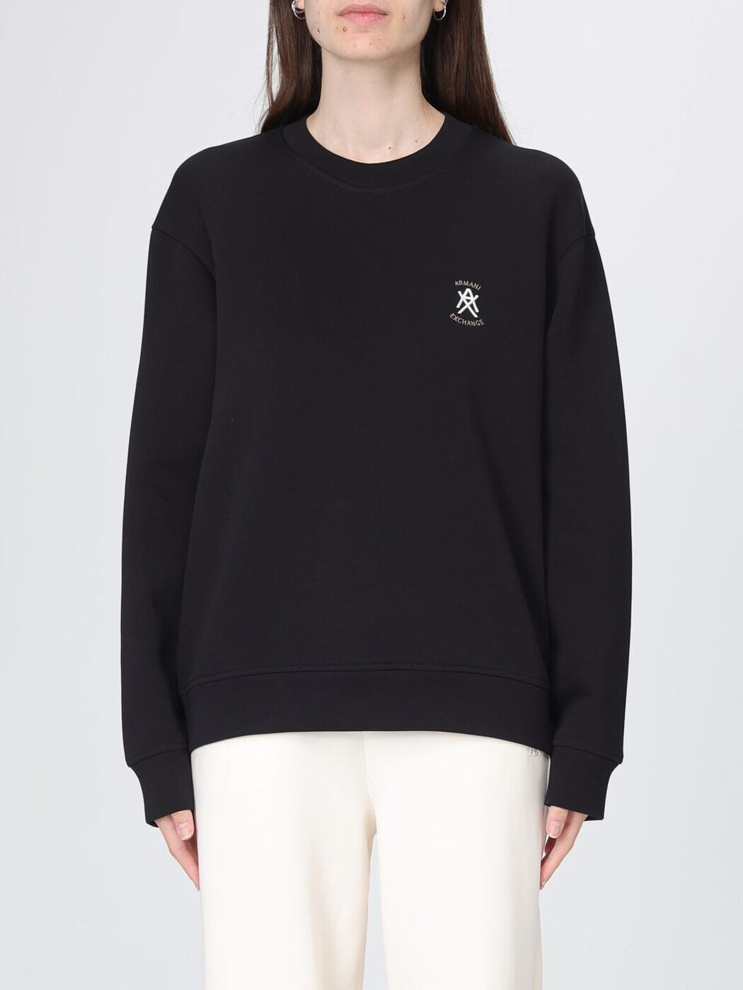 アルマーニ 取り替えっこ ARMANI EXCHANGE 調教師 レディース 黒いこと Sweatshirts XM001777AF10818 関税 貨物輸送無料 2026SS gi