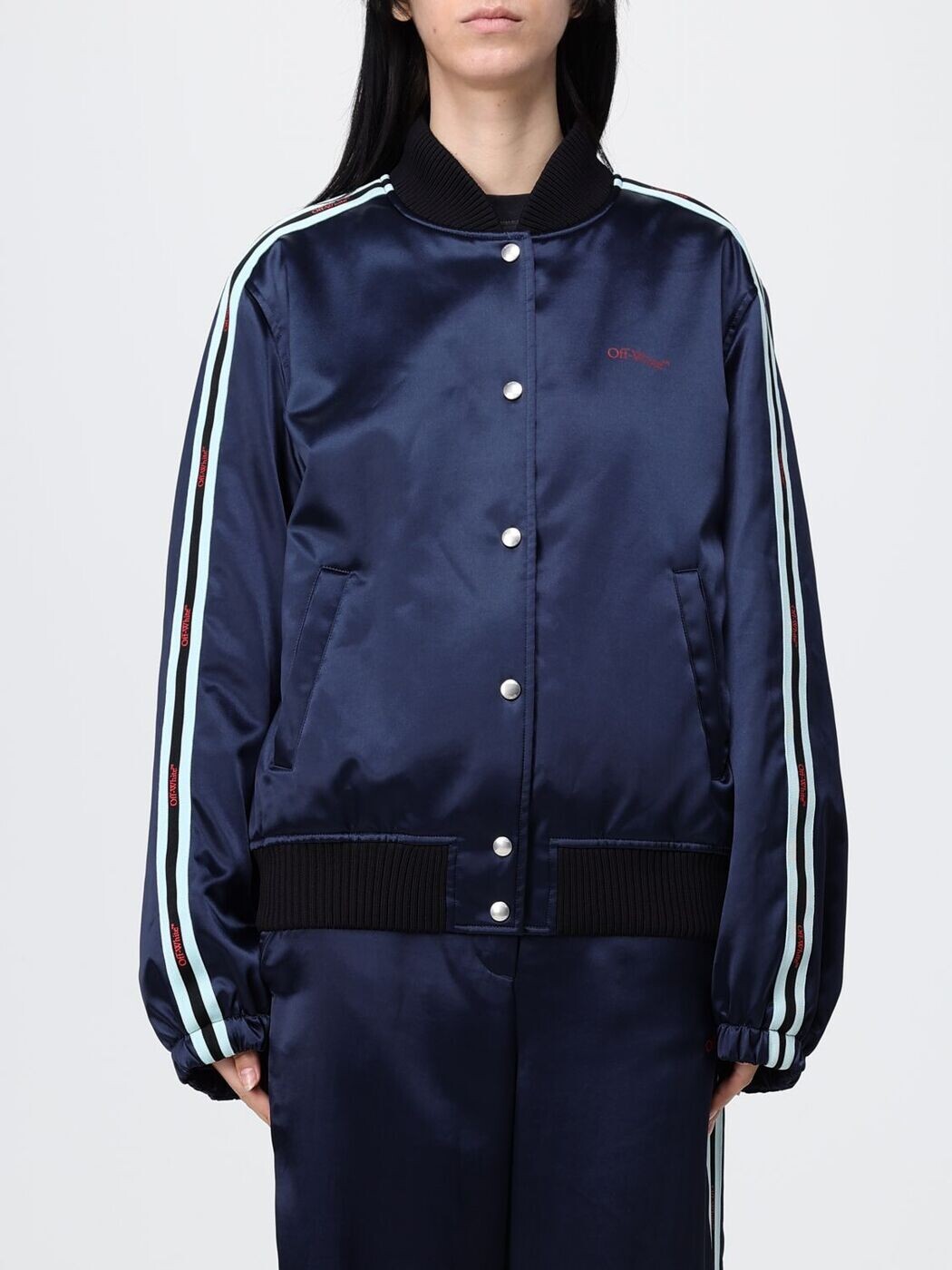 象牙色 OFF WHITE 背広上衣 背広 上衣 レディース 青み Suit Jackets 2EK00os26FAB001 関税 貨物輸送無料 2026SS gi