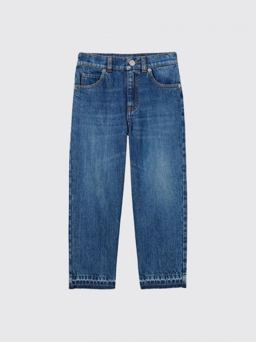 グッチ GUCCI レギュラーフィットジーンズ ジーンズ ボーイズ 青碧 Regular fit jeans 852060XDDEW 関税 貨物輸送無料 2026SS gi