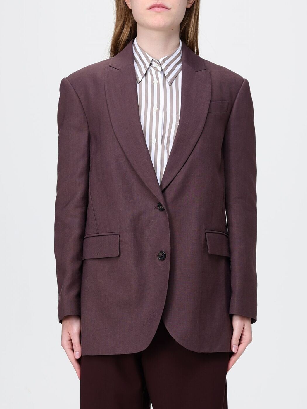 ブルネロクチネリ BRUNELLO CUCINELLI 背広上衣 背広 上衣 レディース 赤銅色 Suit Jackets MH1267291 関税 貨物輸送無料 2026SS gi