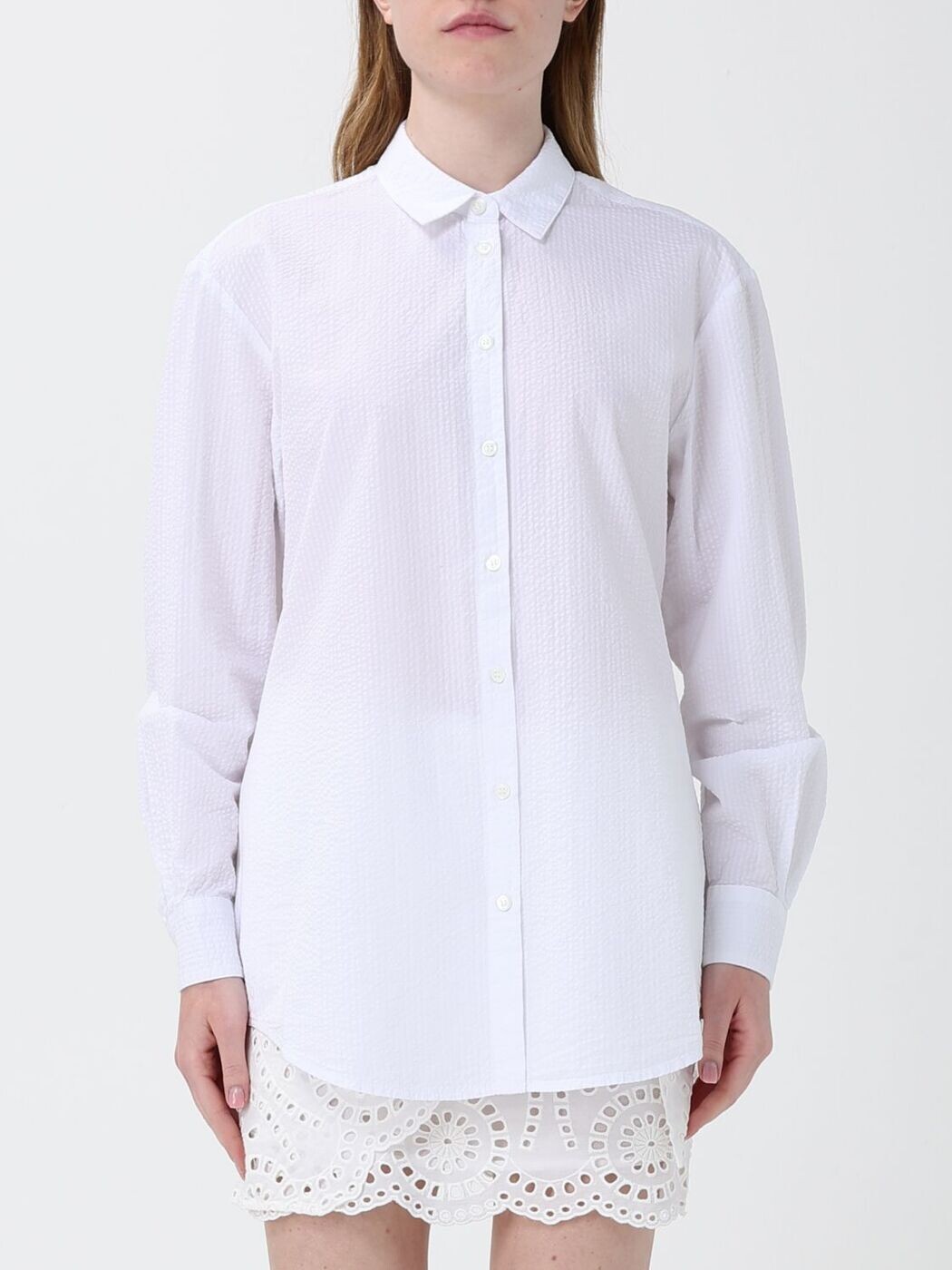 エムシーツーセイントバース MC2 SAINT BARTH シャツ レディース ホワイト Shirts BRIG001 White 関税 送料無料 2026SS gi｜BRANDSHOP「il Tesoro」