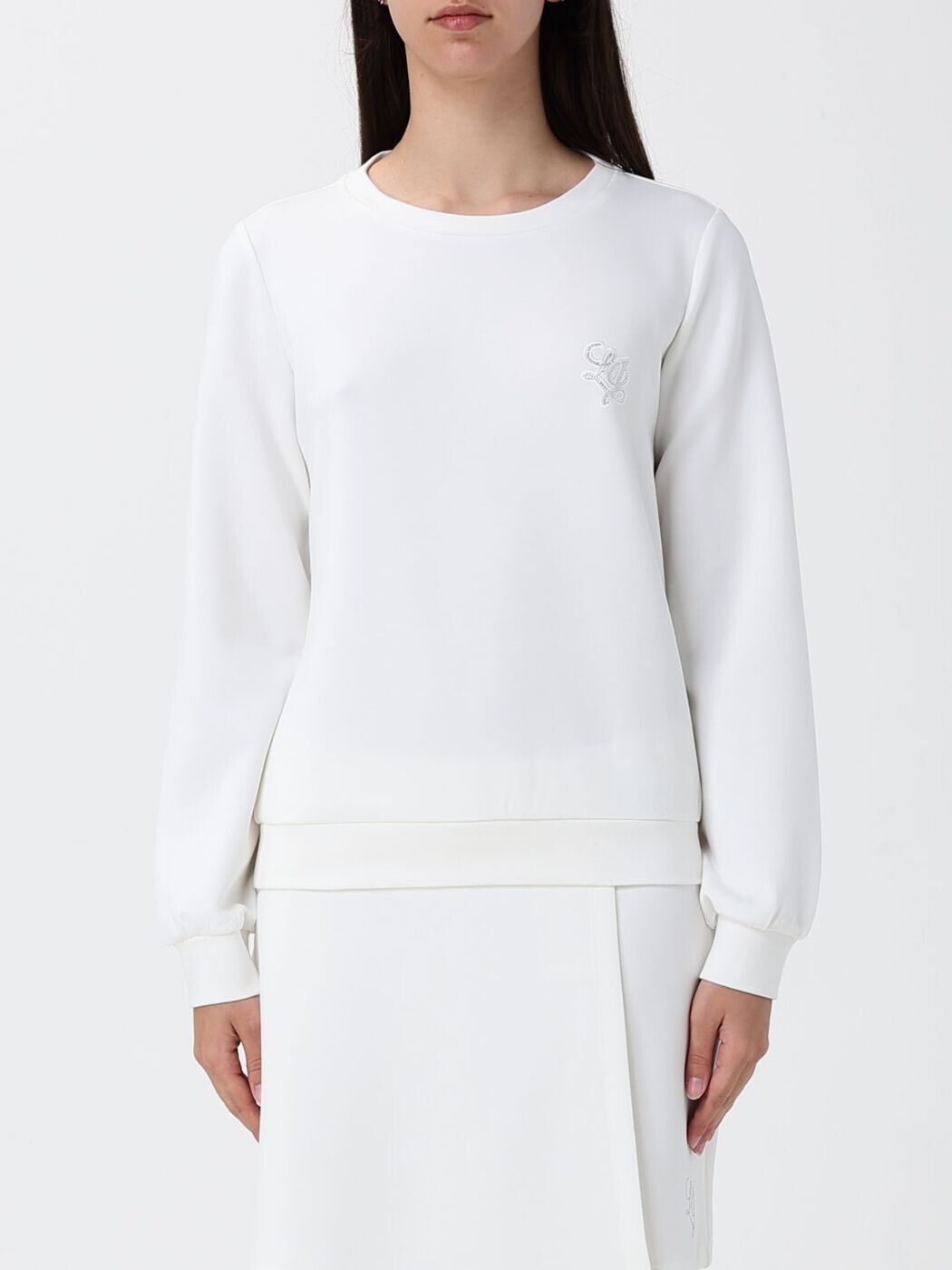 リュー ジョー LIU JO 調教師 レディース 白いこと Sweatshirts TA6078JS869 関税 貨物輸送無料 2026SS gi