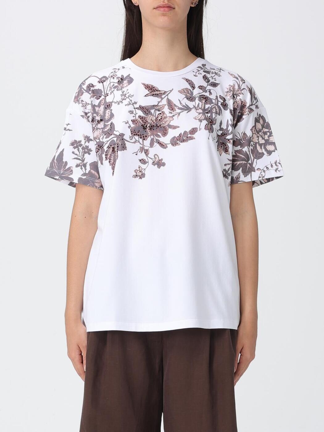 リュー ジョー LIU JO スポーツシャツ プルオーバー レディース T-shirts and polo shirts CA6330JS088 関税 貨物輸送無料 2026SS gi
