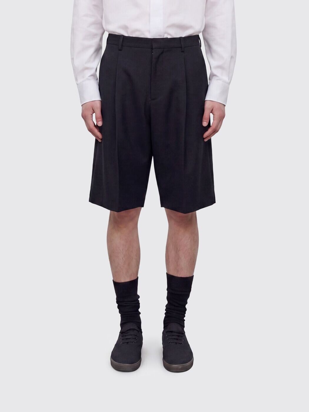 ザ・ロウ THE ROW さる股引き メンズ 黒いこと Shorts 1343W4319 関税 貨物輸送無料 2026SS gi