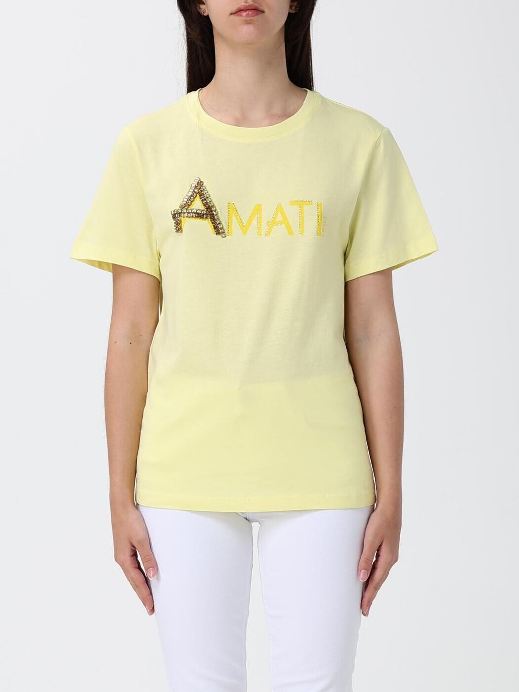 リュー ジョー LIU JO ポロシャツ Tシャツ レディース T-shirts and polo shirts WA6431JS904 Lemon 関税 送料無料 2026SS gi|BRANDSHOP「il Tesoro」
