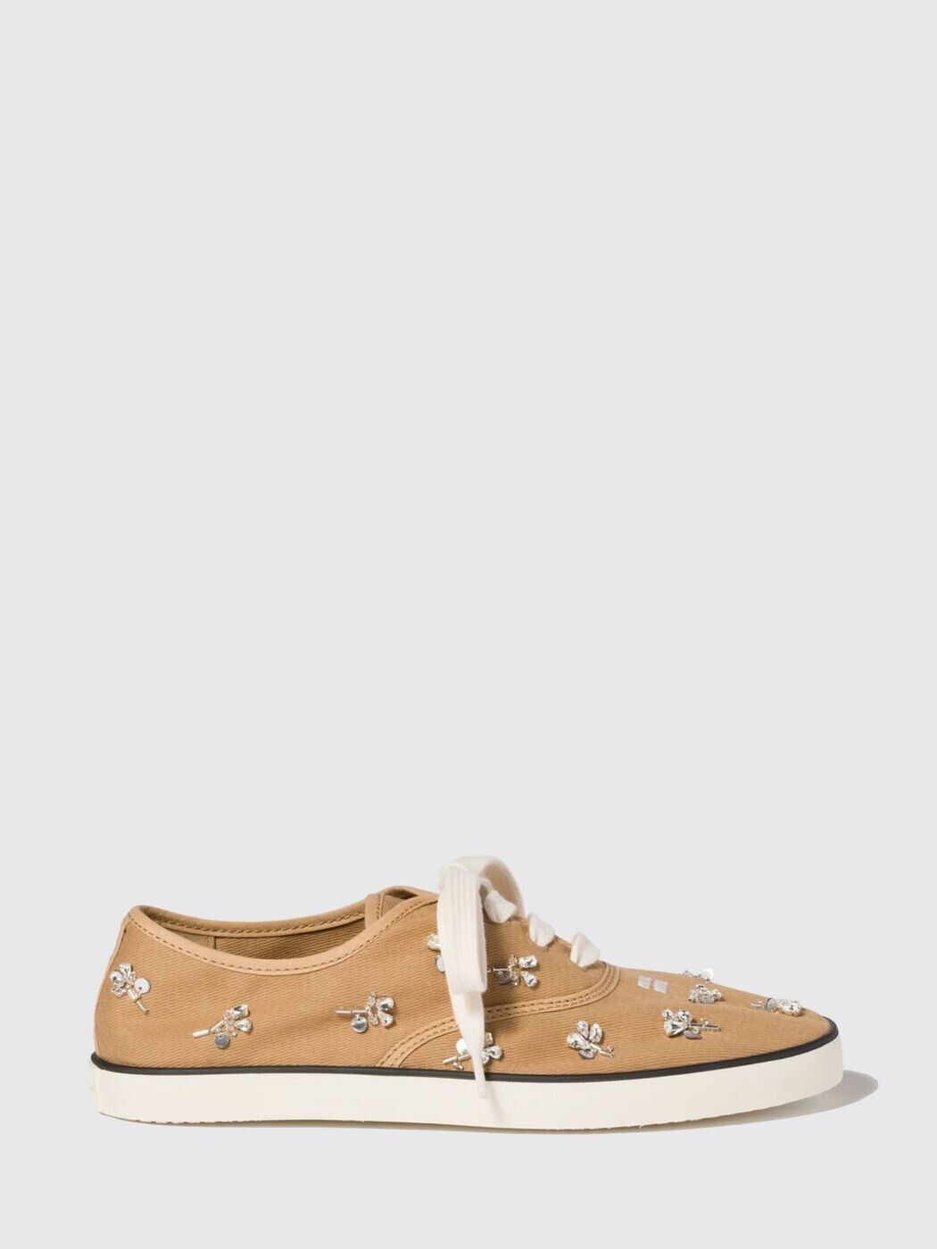 ミュウ ミュウ MIU MIU スニーカー レディース ベージュ Sneakers 5E370EF005V6B 関税 貨物輸送無料 2026SS gi