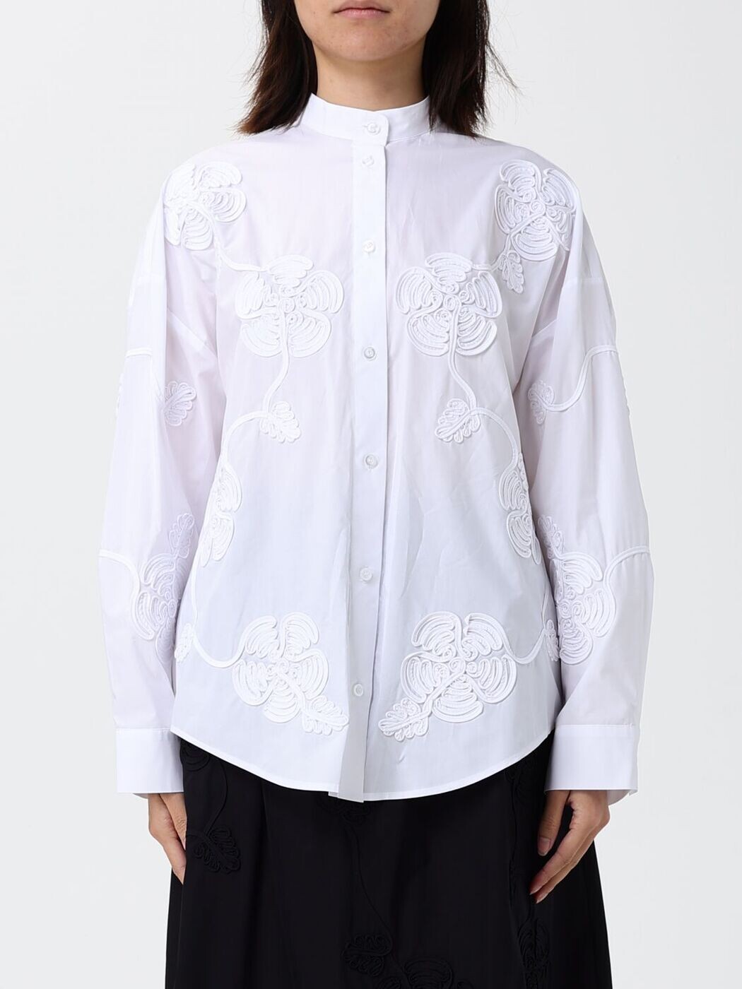 リュー ジョー LIU JO プルオーバー レディース 白いこと Shirts CA6170T039A 関税 貨物輸送無料 2026SS gi