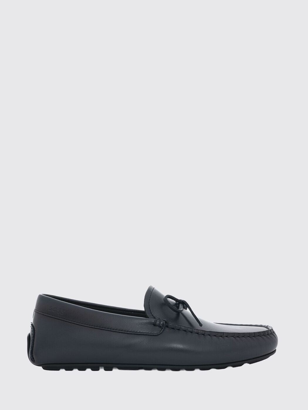 主任者 BOSS 置き目毛皮 メンズ 青色 Loafers 50557676 関税 貨物輸送無料 2026SS gi