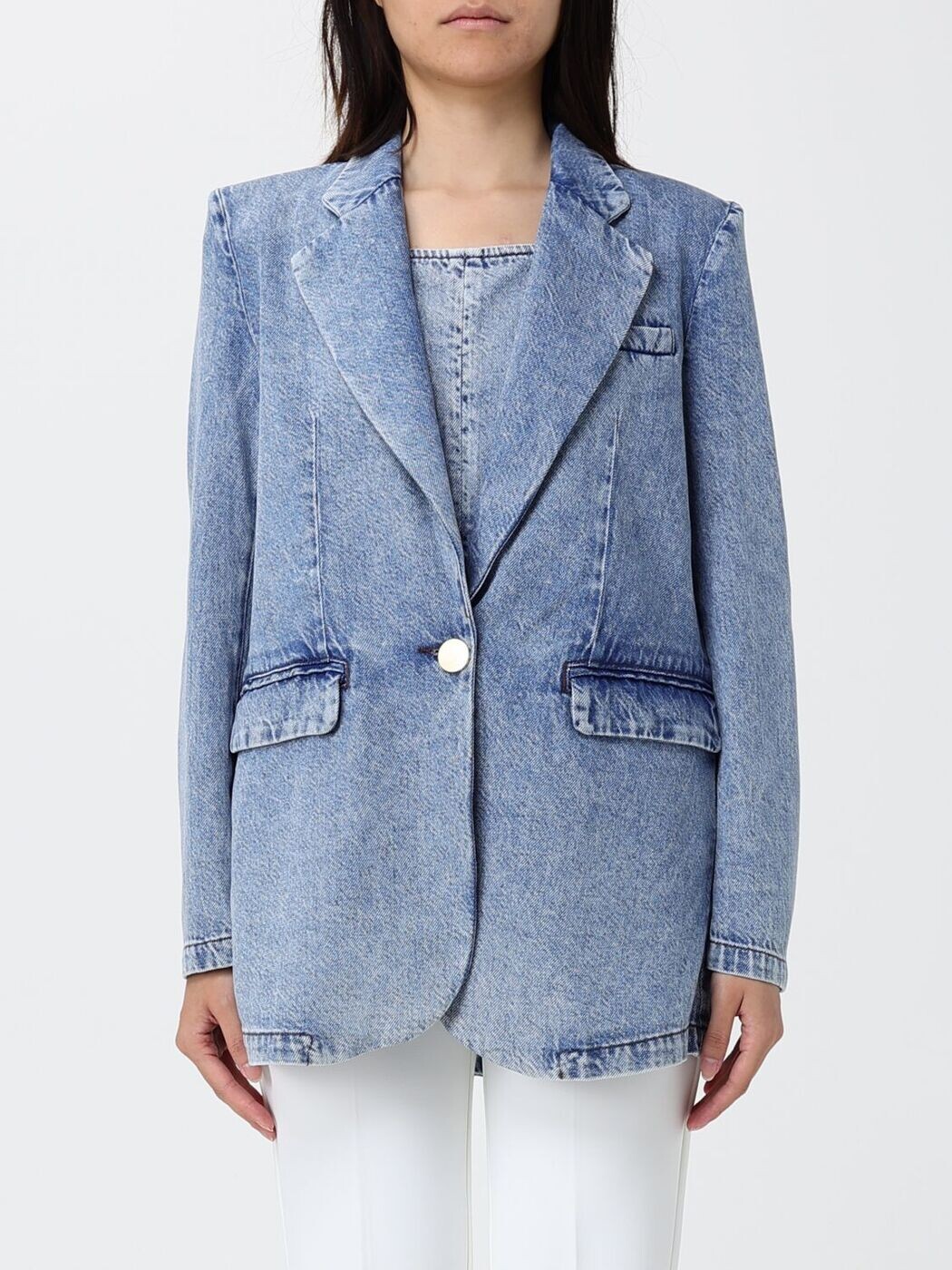 アルマーニ エクスチェンジ ARMANI EXCHANGE スーツジャケット スーツ ジャケット レディース ブルー Suit Jackets XW002262AF21338 Denim 関税 送料無料 2026SS gi|BRANDSHOP「il Tesoro」