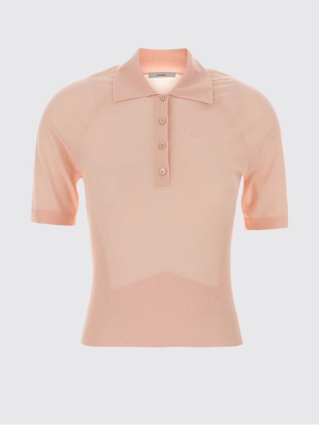 ジバンシィ GIVENCHY スポーツシャツ レディース さくら色 Polo BW61L64ZU3 関税 貨物輸送無料 2026SS gi