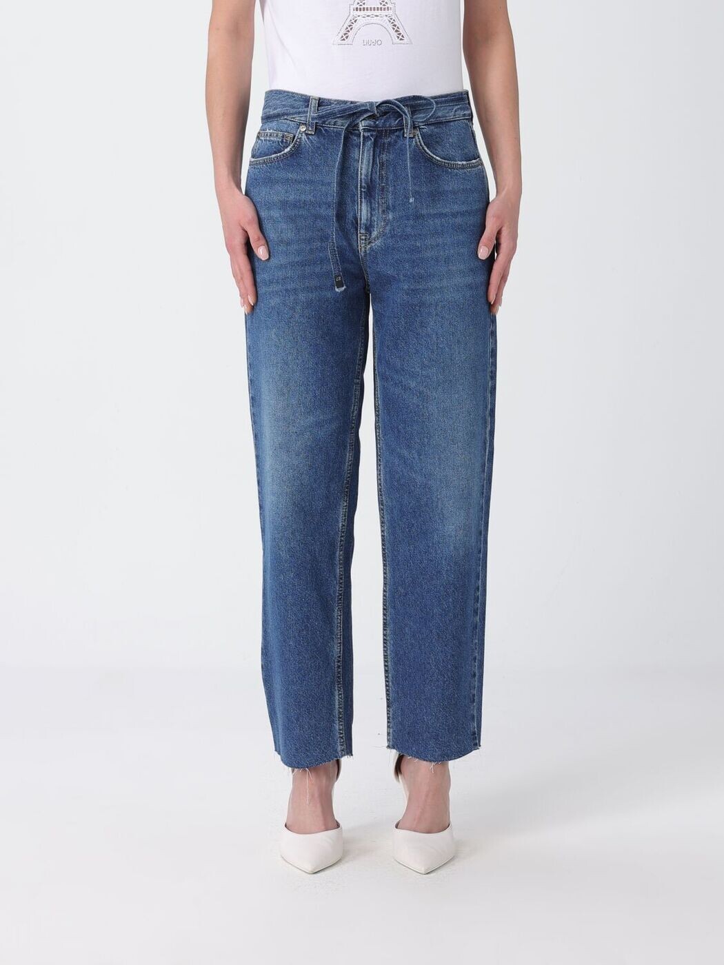 リュー ジョー LIU JO ジーンズ レディース 青み Jeans UA6249D0244 関税 貨物輸送無料 2026SS gi