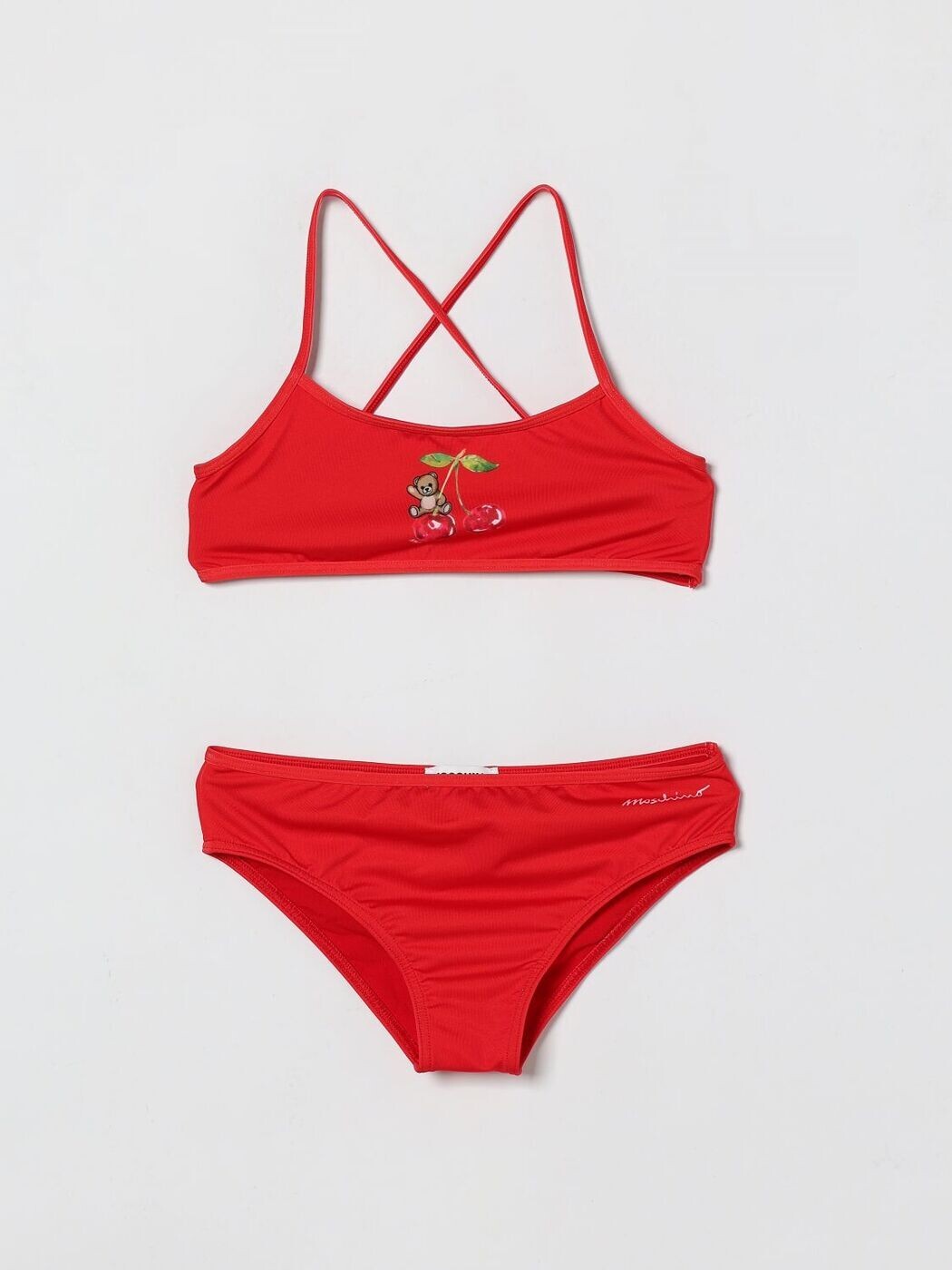 モスキーノ MOSCHINO ビキニ スイムウェア ガールズ 赤いこと Bikinis HGL00ELKA11 関税 貨物輸送無料 2026SS gi