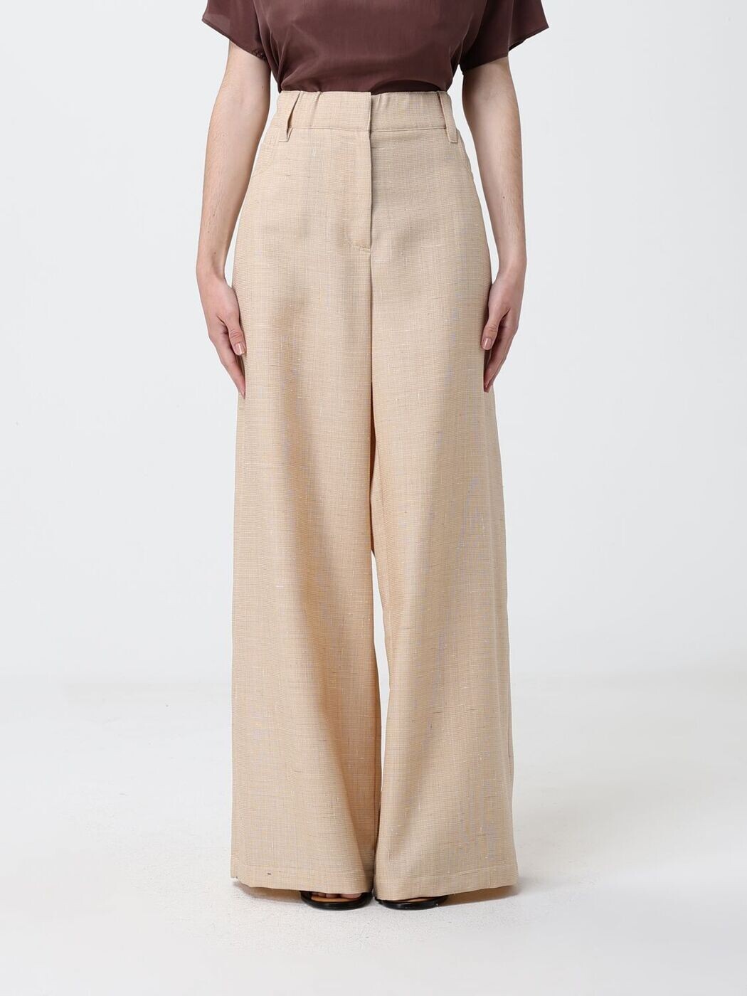 アリジ ALYSI ズボン パンツ レディース ベージュ Trousers 116124P6039 関税 送料無料 2026SS gi