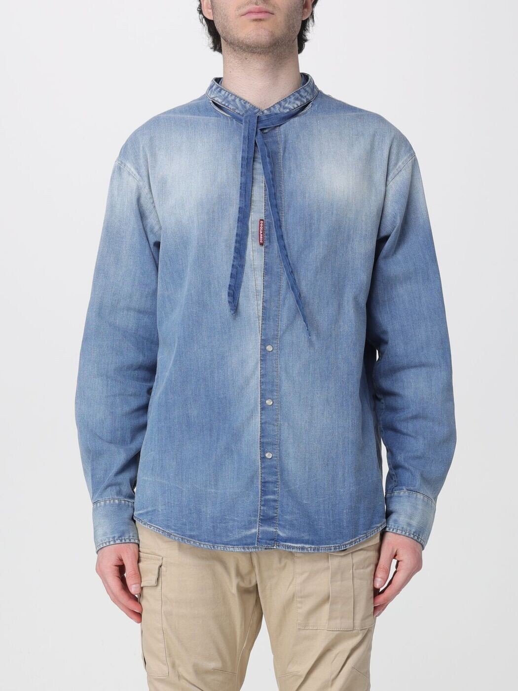 ディースクエアード DSQUARED2 シャツ メンズ ネイビー Shirts S71DM0832S30341 Navy 関税 送料無料 2026SS gi|BRANDSHOP「il Tesoro」