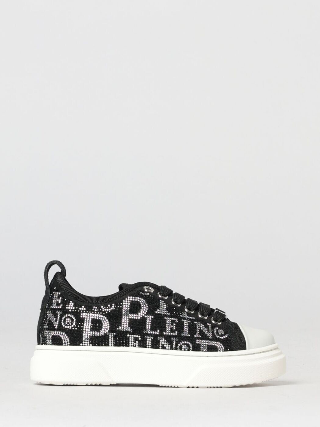 フィリップ 飾り気のない PHILIPP PLEIN 厚底スニーカー スニーカー ガールズ 黒いこと High top sneakers 83230 関税 貨物輸送無料 2026SS gi