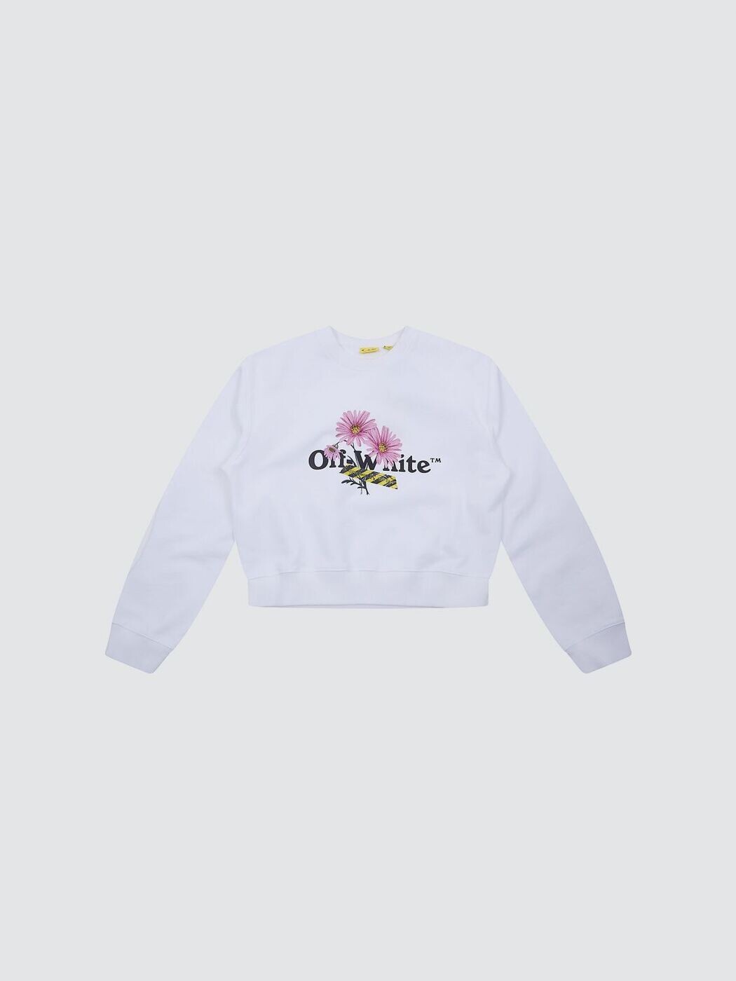 オフ 白いこと OFF-WHITE クルーネックジャンパー 編み物御召しもの ボーイズ 白いこと Crew neck jumpers 44GBA013S26F001 White 関税 貨物輸送無料 2026SS gi