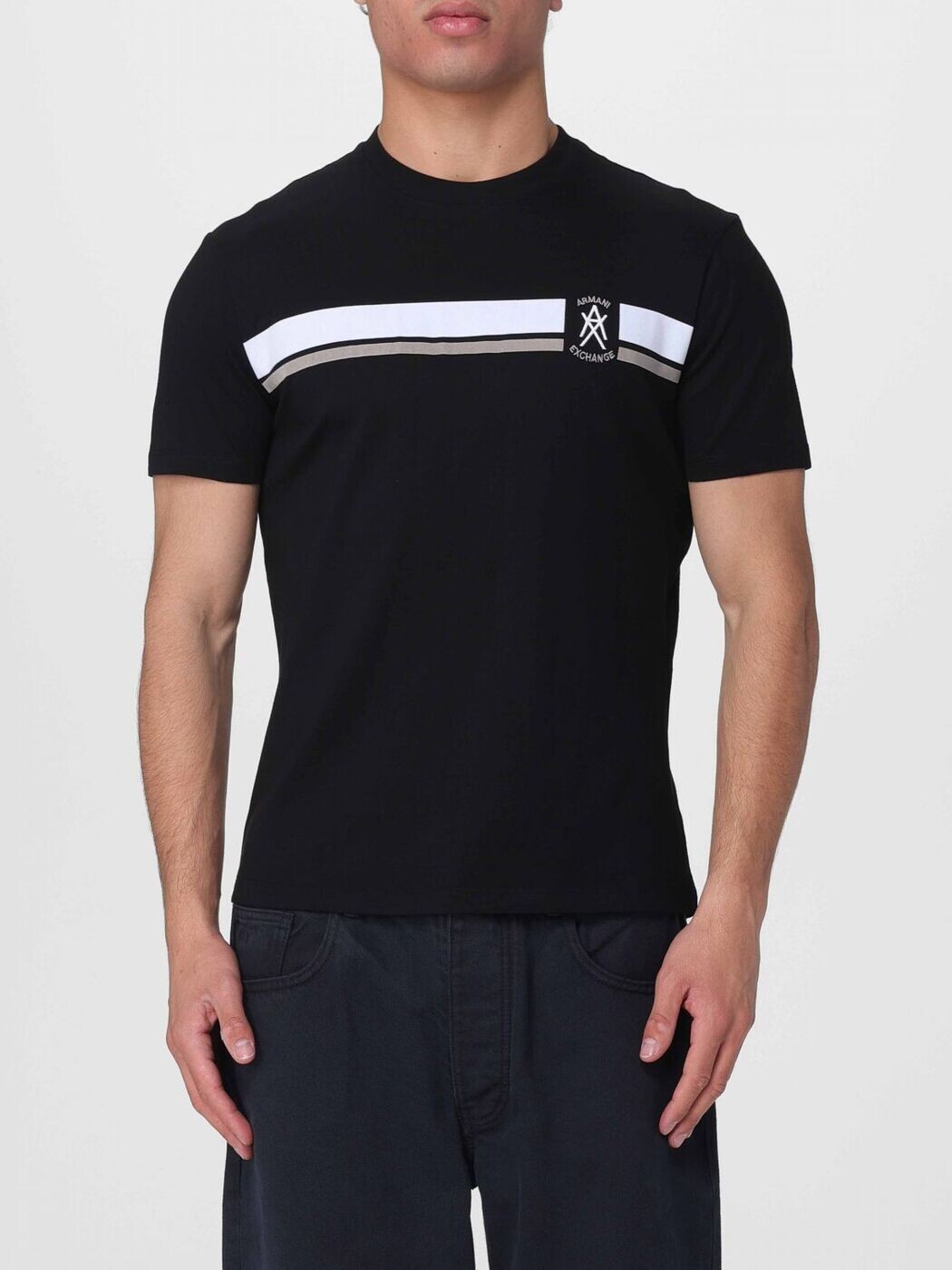 アルマーニ エクスチェンジ ARMANI EXCHANGE Tシャツ メンズ ブラック T-shirts XM001792AF12308 Black 関税 送料無料 2026SS gi|BRANDSHOP「il Tesoro」