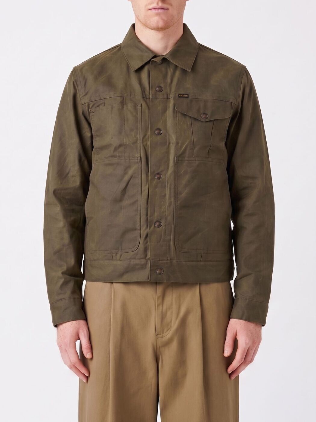 フィルソン FILSON 上衣 メンズ 緑であること Jackets FMCPS0115 関税 貨物輸送無料 2026SS gi