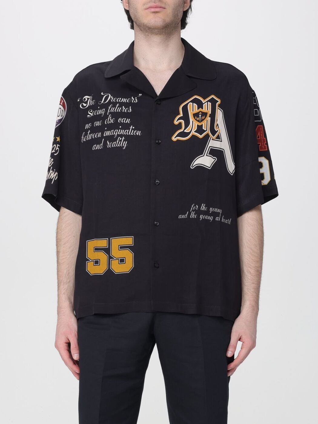 アミリ AMIRI ティーシャツ メンズ 黒いこと Shirts AMTOSH1043 関税 貨物輸送無料 2026SS gi