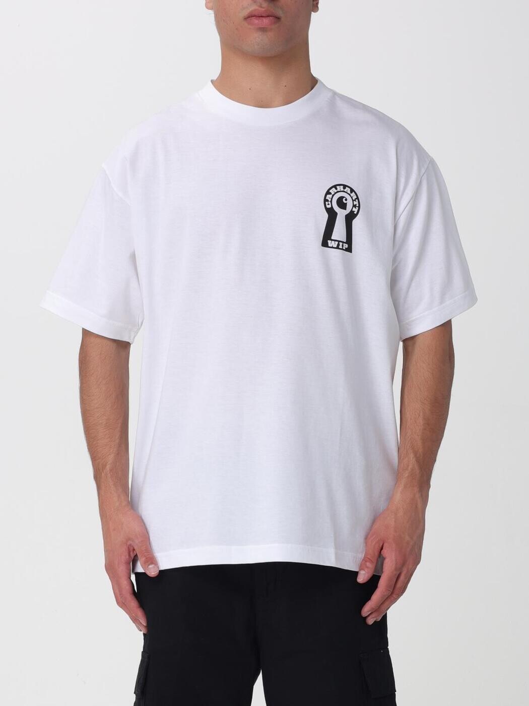 カーハート ダブリューアイピー CARHARTT WIP Tシャツ メンズ ホワイト T-shirts I036230 White 関税 送料無料 2026SS gi｜BRANDSHOP「il Tesoro」
