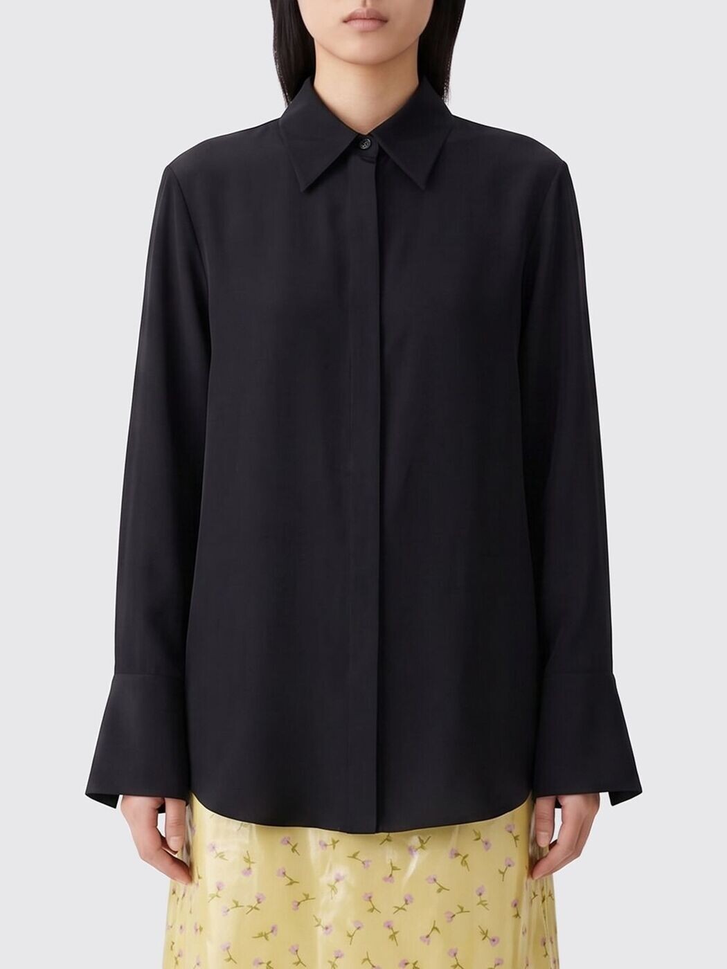 ジルサンダー JIL SANDER ティーシャツ レディース 黒いこと Shirts J02DL0284J76018 関税 貨物輸送無料 2026SS gi