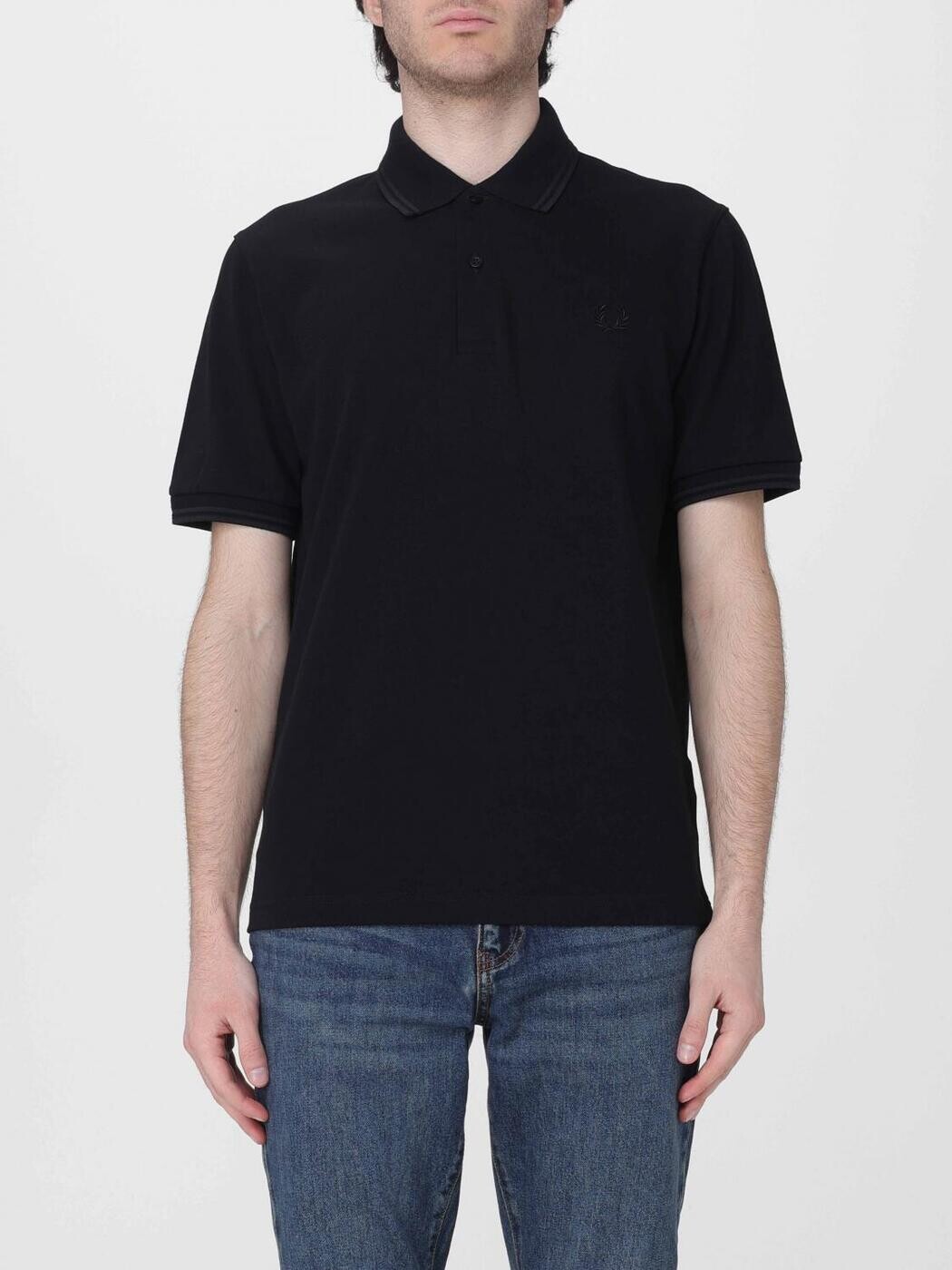 フレッド ペリー FRED PERRY スポーツシャツ メンズ 黒いこと Polo shirts M1257 関税 貨物輸送無料 2026SS gi