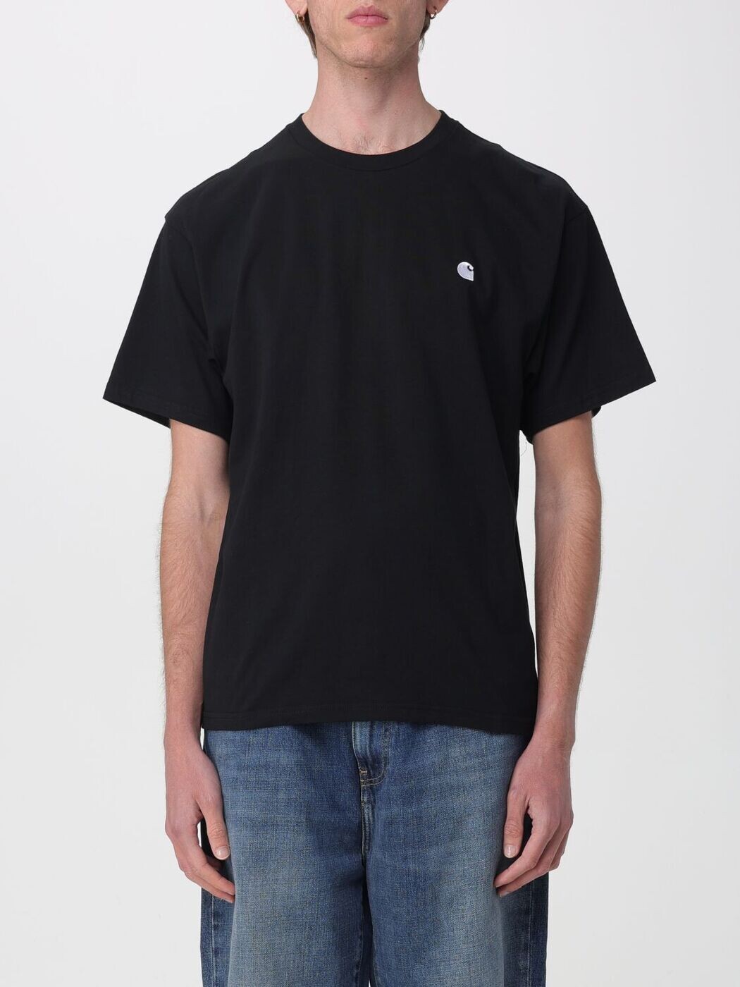 鉄道車両ハート型 ダブリューアイピー CARHARTT WIP ティーシャツ メンズ 黒いこと T-shirts I033000 関税 貨物輸送無料 2026SS gi