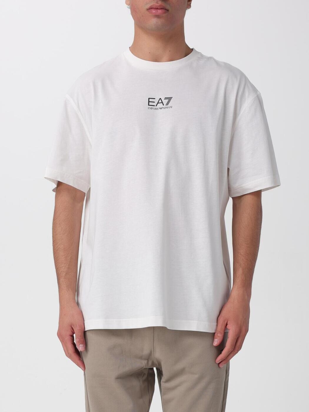 イーエーセブン EA7 Tシャツ メンズ ベージュ T-shirts 7M001402AF22264 Beige 関税 送料無料 2026SS gi|BRANDSHOP「il Tesoro」