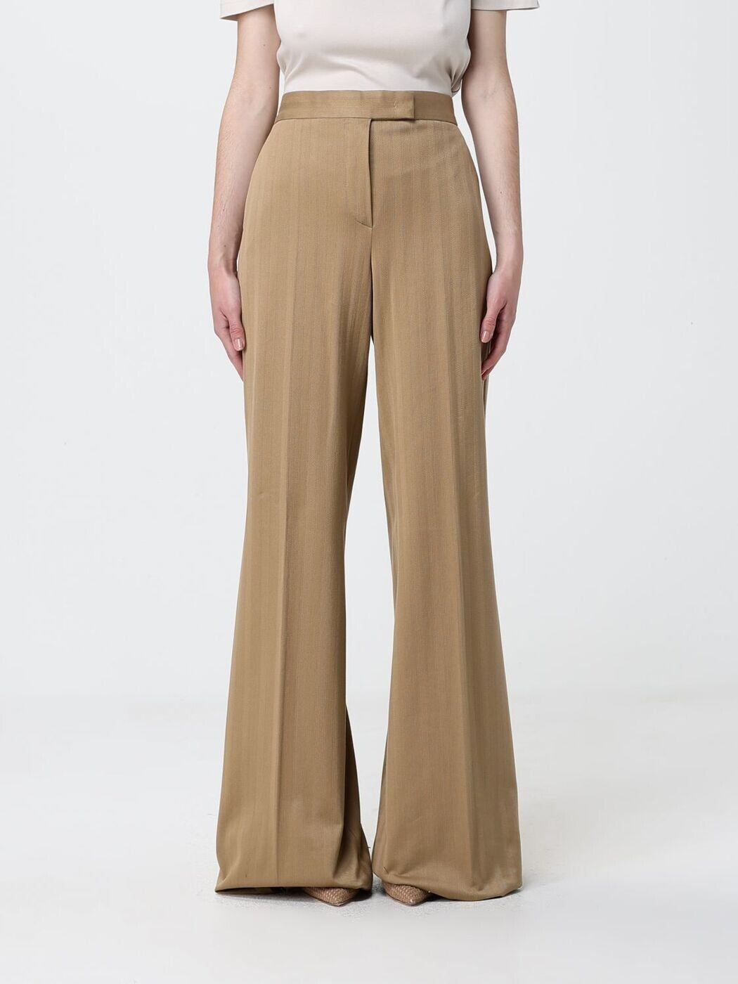 マックス パンパノウサギ MAX MARA ズボン ズボン下 レディース ベージュ Trousers 2611781022600 関税 貨物輸送無料 2026SS gi