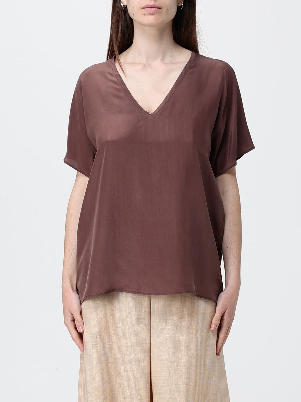 アリジ ALYSI プルオーバー トップス レディース パープル T-shirts and tops 116235P6003 関税 貨物輸送無料 2026SS gi