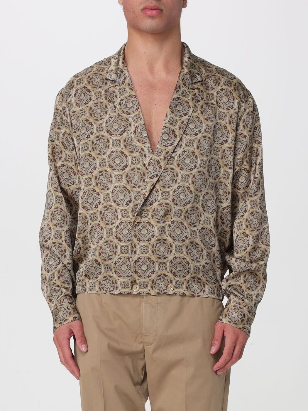 エン急性灰白髄炎 アルマーニ EMPORIO ARMANI プルオーバー メンズ ベージュ Shirts EM006174TE21563 関税 貨物輸送無料 2026SS gi