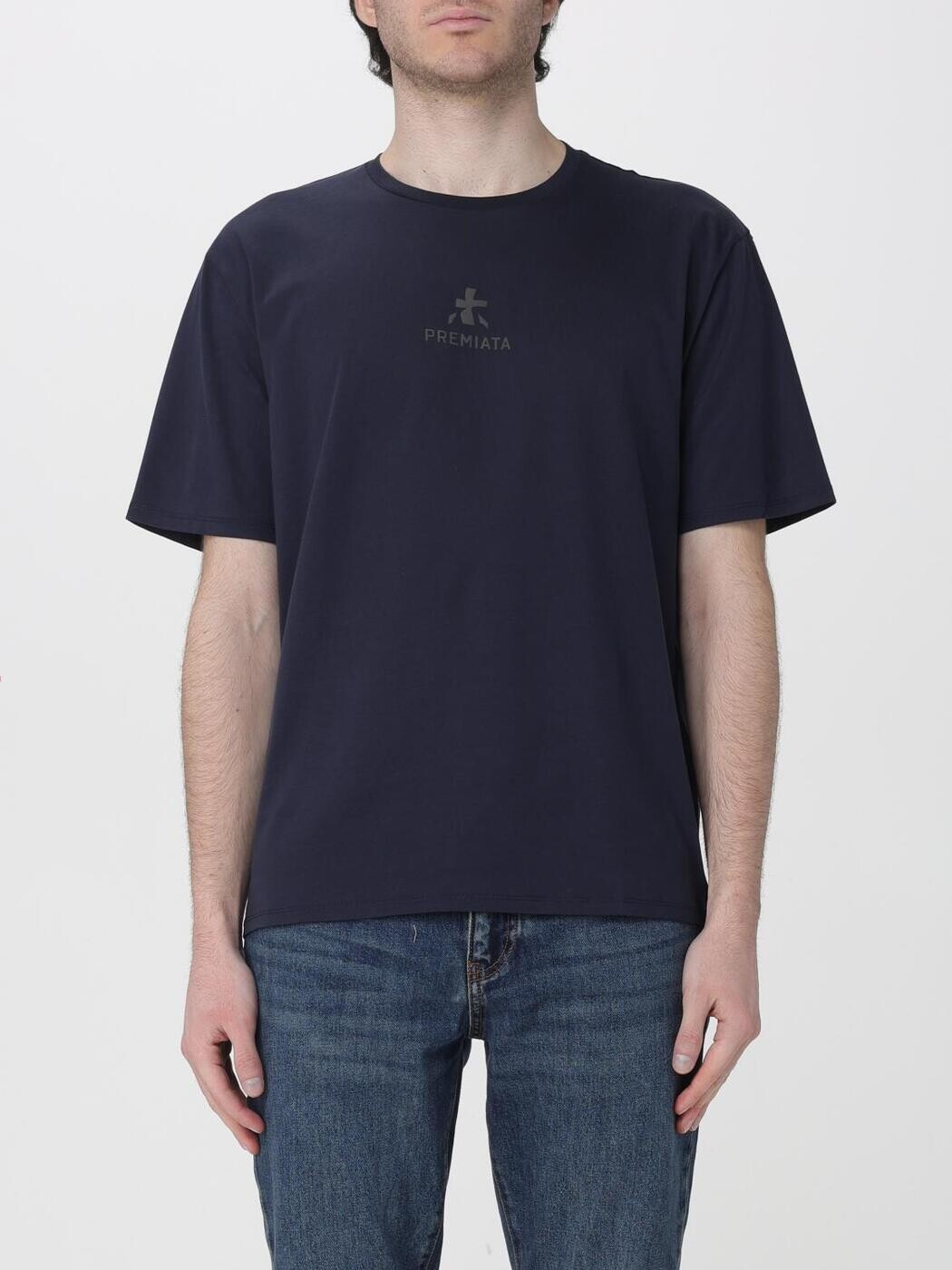 プレミアータ PREMIATA プルオーバー メンズ 青色 T-shirts PA1017 関税 貨物輸送無料 2026SS gi