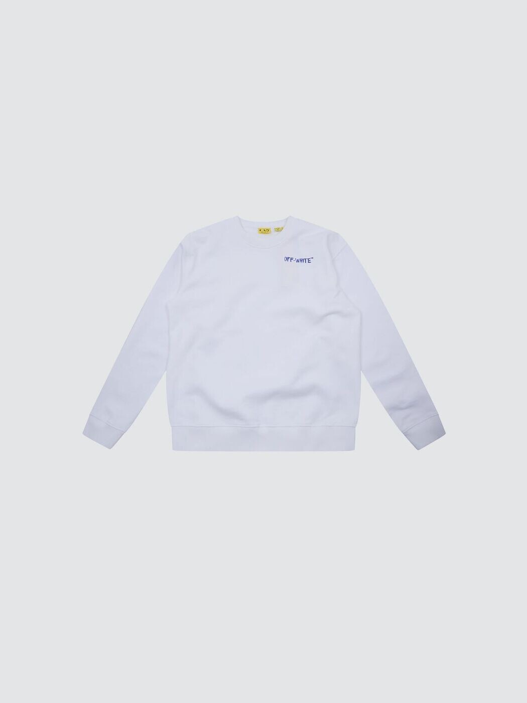 オフ 白いこと OFF-WHITE クルーネックジャンパー 編み物御召しもの ボーイズ 白いこと Crew neck jumpers 44BBA001S26F004 White 関税 貨物輸送無料 2026SS gi