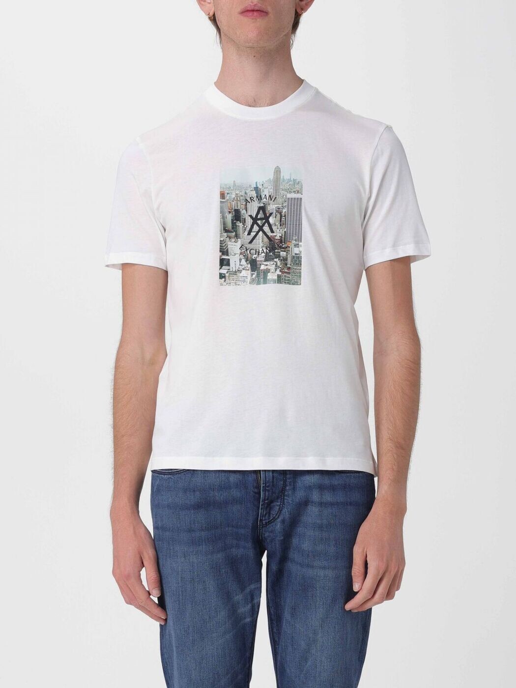 アルマーニ エクスチェンジ ARMANI EXCHANGE Tシャツ メンズ ホワイト T-shirts XM002214AF10356 White 関税 送料無料 2026SS gi|BRANDSHOP「il Tesoro」