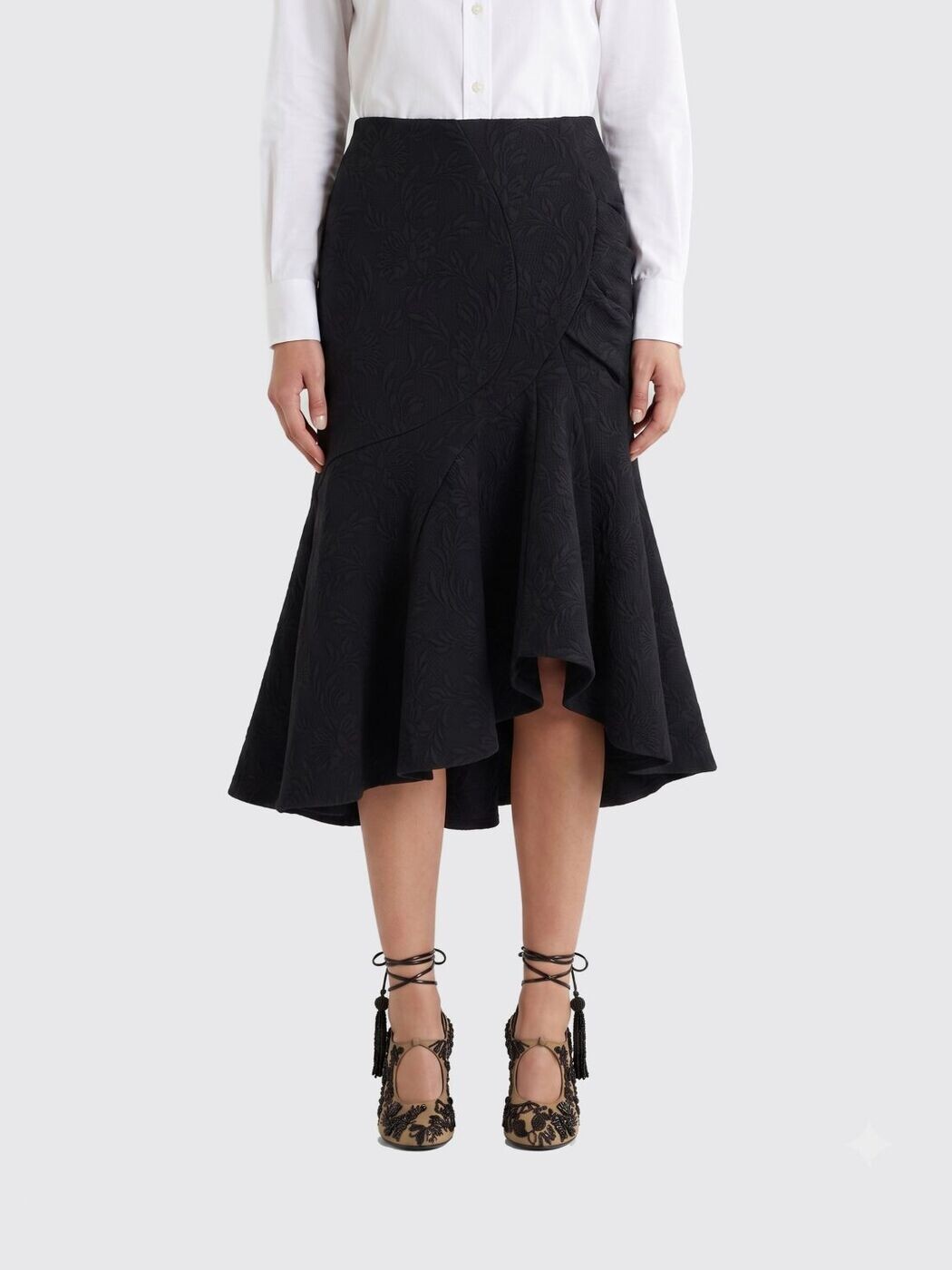 ド木鼠 キャラバン ノッテン DRIES VAN NOTEN スコート レディース 黒いこと Skirts 2610108213265 関税 貨物輸送無料 2026SS gi