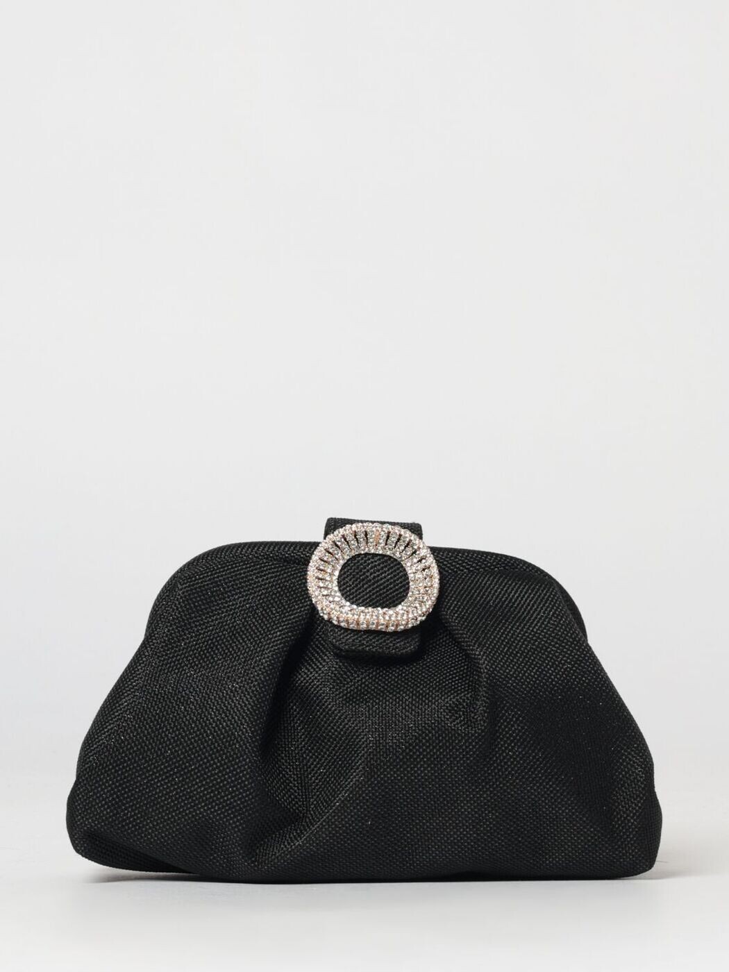 TWENTY FOURHAITCH クラッチペダル御徒面子 レディース 黒いこと Clutch and wristlets bags BAKIOS 関税 貨物輸送無料 2026SS gi