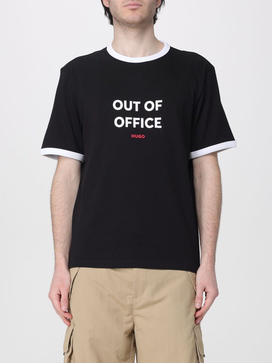 ヒューゴ HUGO Tシャツ メンズ ブラック T-shirts 50556545 Black 関税 送料無料 2026SS gi|BRANDSHOP「il Tesoro」