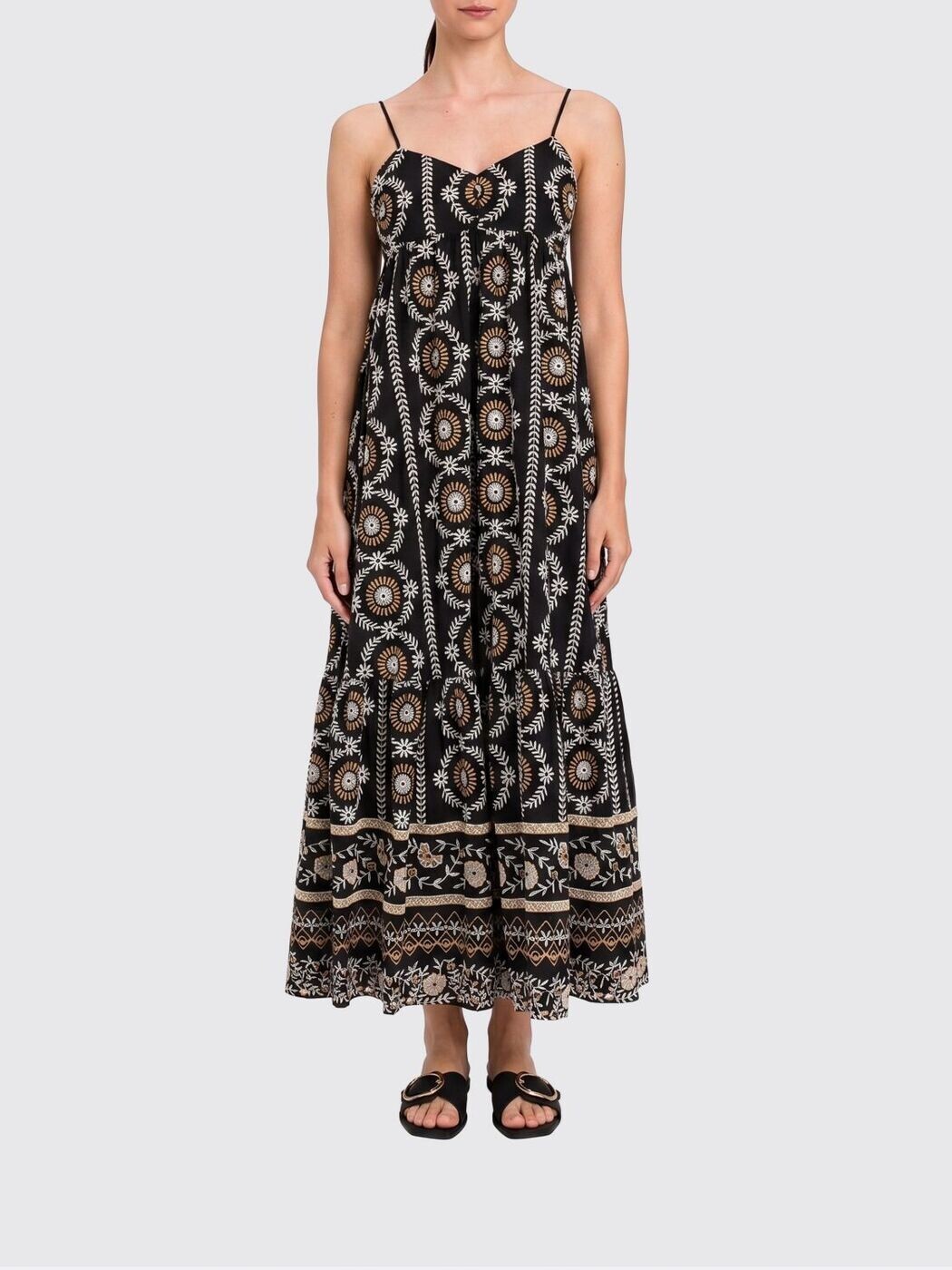 ツイン書き割り TWINSET 衣裳 御召しもの レディース 黒いこと Dresses 261LB2TDD 関税 貨物輸送無料 2026SS gi