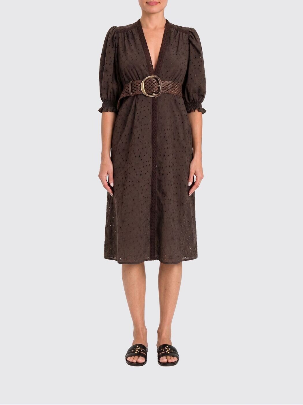 ツイン仕掛ける TWINSET 衣装 お召しもの レディース Dresses 261TF2111 関税 貨物輸送無料 2026SS gi